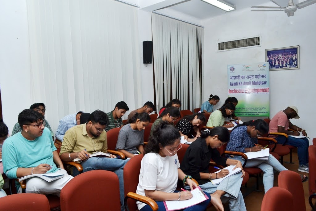 on "Sustainable Water/Energy/ Education" (#AzadiKaAmritMahotsav) (July 25, 2023)