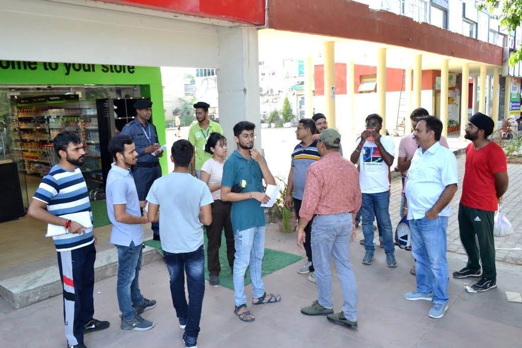 Market, Mohali, Ref.: Swachhata-Pakhwada 2023 (September 6, 2023)