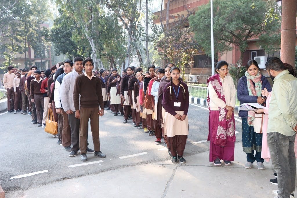 School, Block Majri, Mohali (February 9, 2024) 