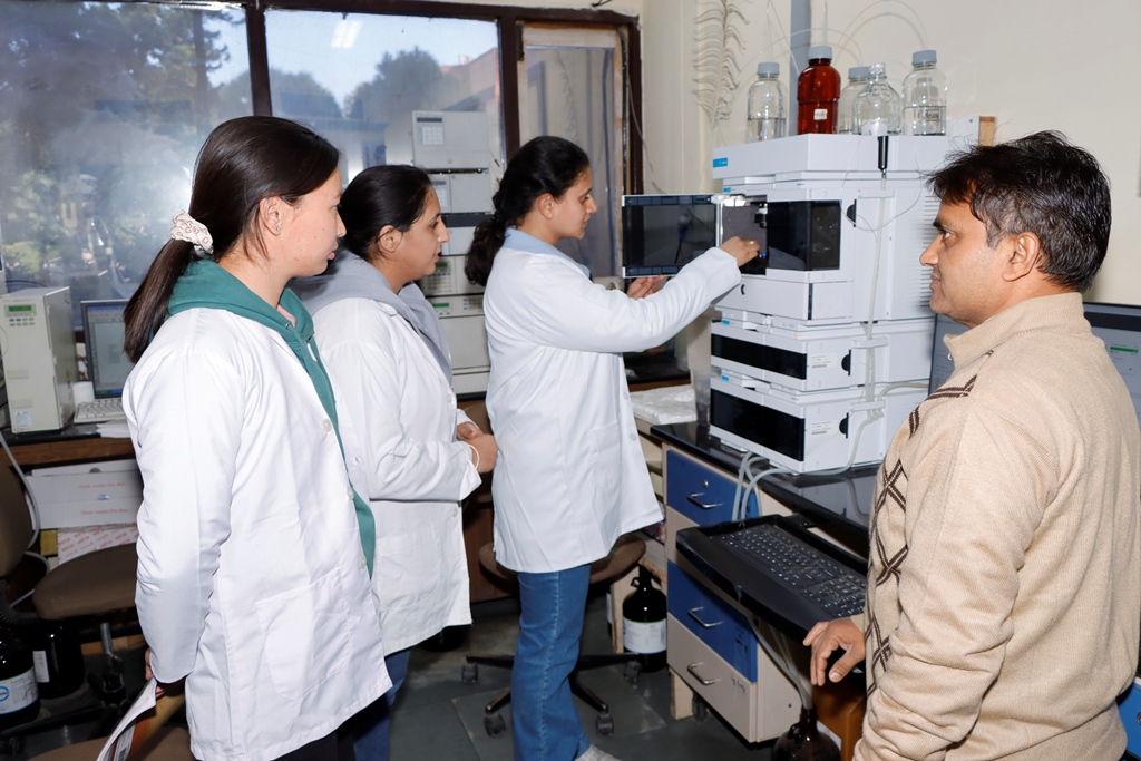 hands on training on HPLC (December 9-13, 2024)