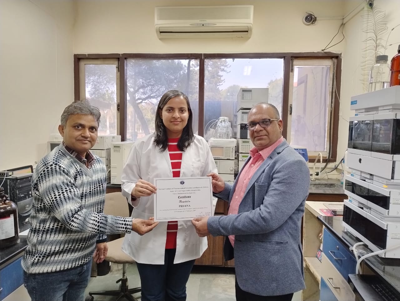 Training on HPLC by CIL (February 17-21, 2025)