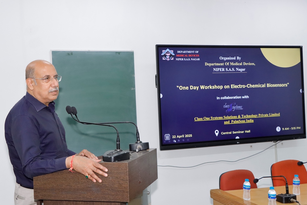 Day Workshop on Electro-Chemical Biosensors (April 22, 2025)